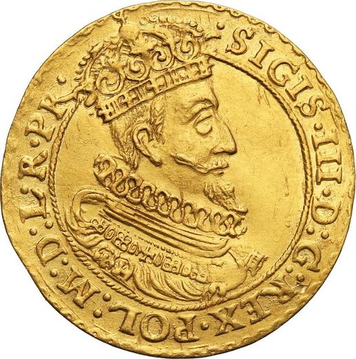 Anverso Ducado 1623 SB "Gdańsk" - valor de la moneda de oro - Polonia, Segismundo III