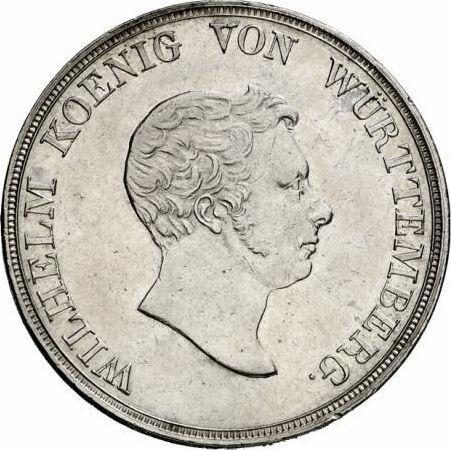 Аверс монеты - Талер 1825 года W - цена серебряной монеты - Вюртемберг, Вильгельм I