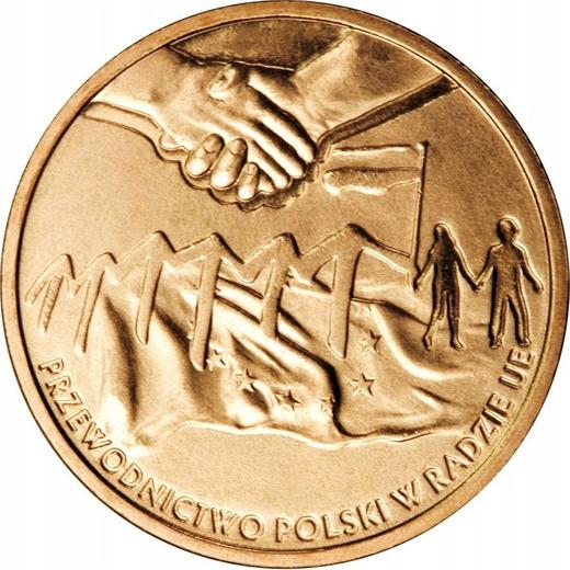Rewers monety - 2 złote 2011 MW "Przewodnictwo Polski w Radzie UE" - cena  monety - Polska, III RP po denominacji