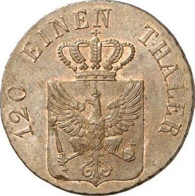 Аверс монеты - 3 пфеннига 1821 года A - цена  монеты - Пруссия, Фридрих Вильгельм III