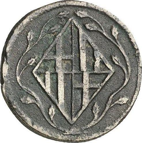 Аверс монеты - 4 куарто 1810 года "Литьё" - цена  монеты - Испания, Жозеф Бонапарт