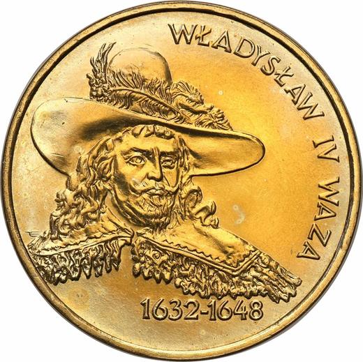 Реверс монеты - 2 злотых 1999 года MW ET "Владислав IV Ваза" - цена  монеты - Польша, III Республика после деноминации