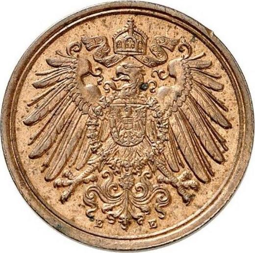 Rewers monety - 1 fenig 1894 E "Typ 1890-1916" - cena  monety - Niemcy, Cesarstwo Niemieckie