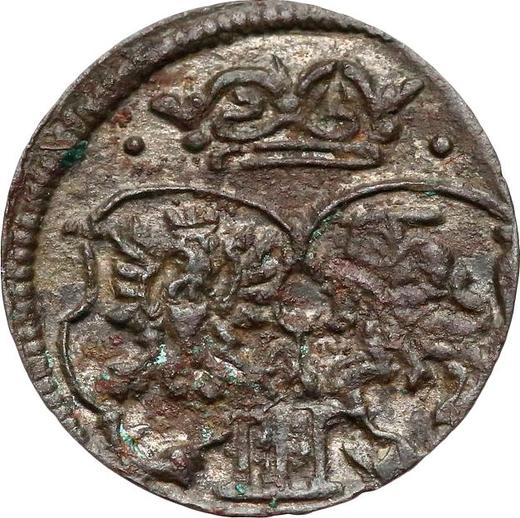 Реверс монеты - Тернарий 1621 года - цена серебряной монеты - Польша, Сигизмунд III Ваза
