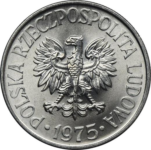 Avers 50 Groszy 1975 - Münze Wert - Polen, Volksrepublik Polen