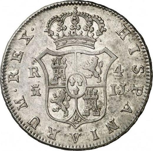 Revers 4 Reales 1813 M IJ "Typ 1809-1814" - Silbermünze Wert - Spanien, Ferdinand VII