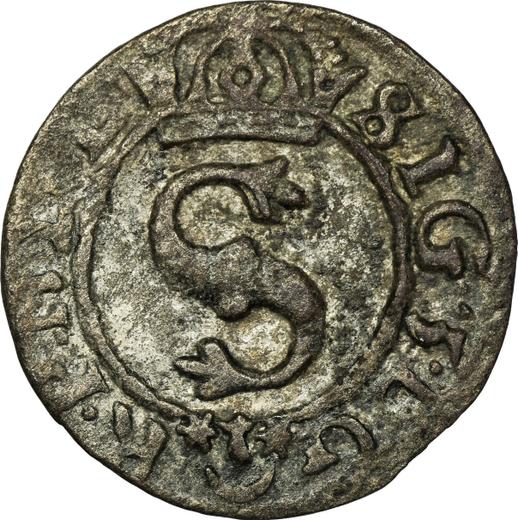Awers monety - Szeląg 1624 "Mennica bydgoska" - cena srebrnej monety - Polska, Zygmunt III