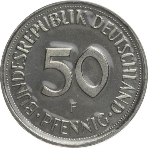 Аверс монеты - 50 пфеннигов 2000 года F - цена  монеты - Германия, ФРГ