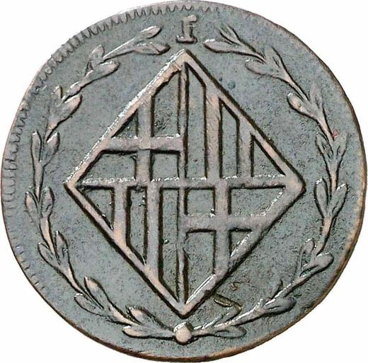 Awers monety - 1 cuarto 1810 - cena  monety - Hiszpania, Józef Bonaparte