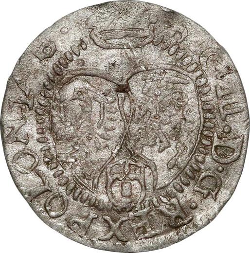 Reverso Szeląg 1616 "Casa de moneda de Poznan" - valor de la moneda de plata - Polonia, Segismundo III