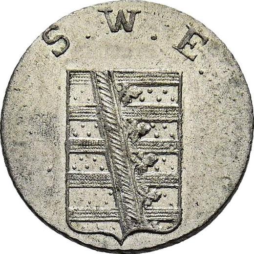 Anverso 1/24 tálero 1826 - valor de la moneda de plata - Sajonia-Weimar-Eisenach, Carlos Augusto