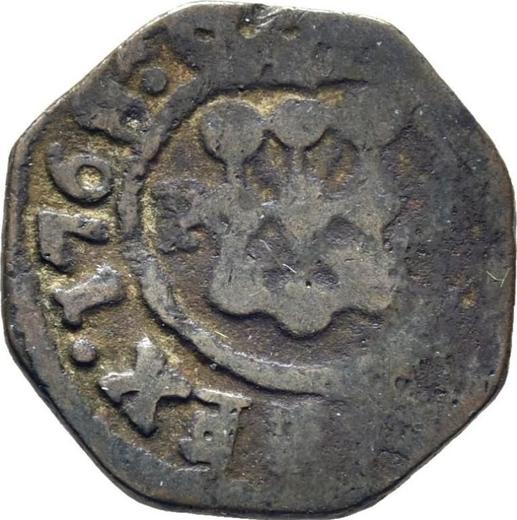 Аверс монеты - 1 мараведи 1768 года PA - цена  монеты - Испания, Карл III