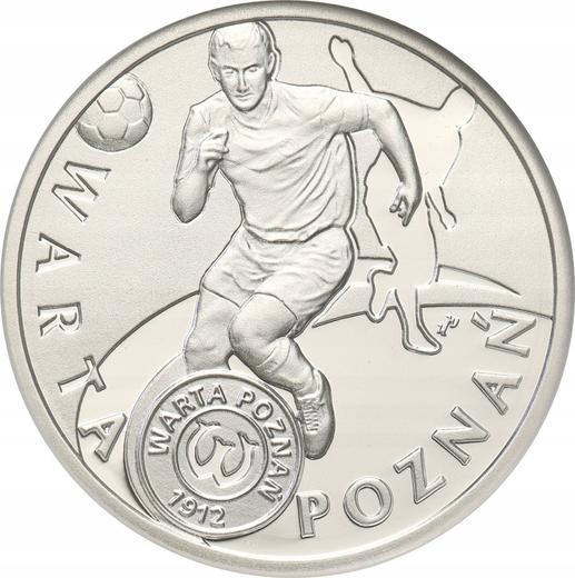 Реверс монеты - 5 злотых 2013 года MW "Варта Познань" - цена серебряной монеты - Польша, III Республика после деноминации