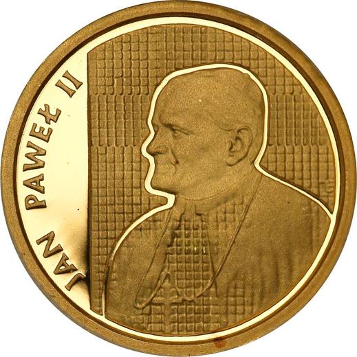 Reverso 1000 eslotis 1989 MW ET "JuanPablo II" Oro - valor de la moneda de oro - Polonia, República Popular