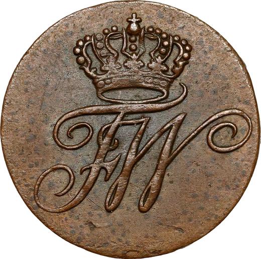 Anverso 1 chelín 1801 A "Danzig" - valor de la moneda  - Polonia, Dominio Prusiano