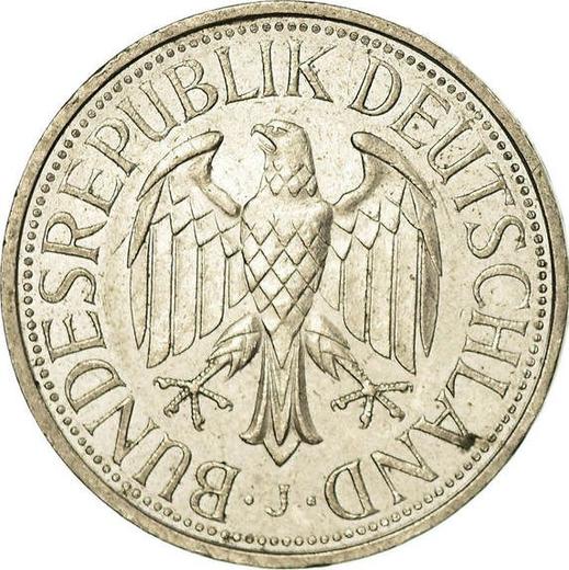 Реверс монеты - 1 марка 1979 года J - цена  монеты - Германия, ФРГ
