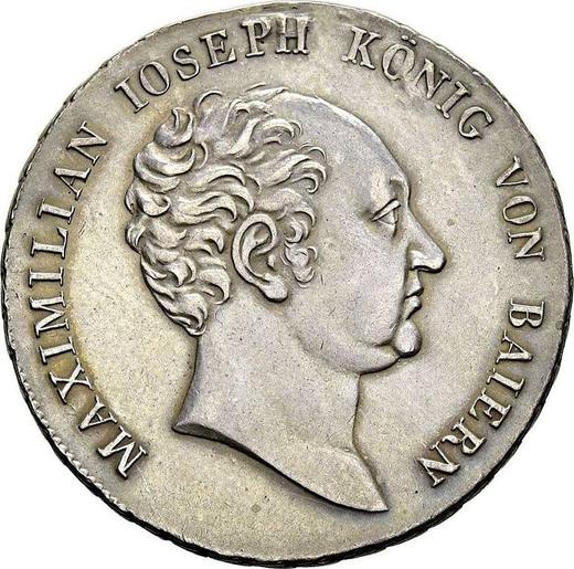 Awers monety - Półtalar bez daty (1808-1837) - cena srebrnej monety - Bawaria, Maksymilian I