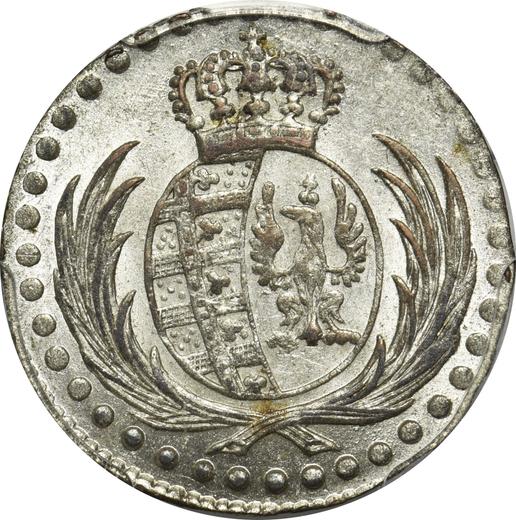 Awers monety - 10 groszy 1812 IB - cena srebrnej monety - Polska, Księstwo Warszawskie