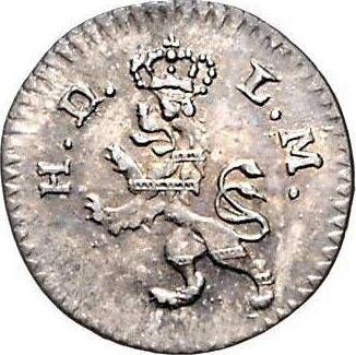 Anverso 1 Kreuzer 1806 H.D. L.M. "Tipo 1806-1807" - valor de la moneda de plata - Hesse-Darmstadt, Luis I
