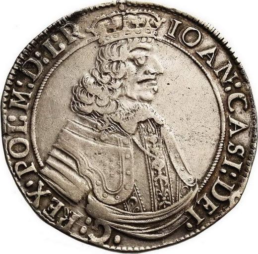 Аверс монеты - Талер 1650 года GP "Тип 1649-1650" - цена серебряной монеты - Польша, Ян II Казимир