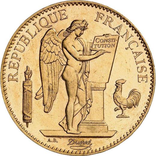 Аверс монеты - 100 франков 1894 года A "Тип 1878-1914" Париж - цена золотой монеты - Франция, Третья республика