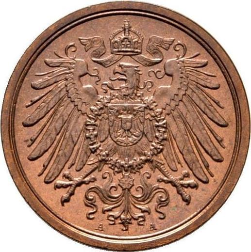 Реверс монеты - 2 пфеннига 1916 года A "Тип 1904-1916" - цена  монеты - Германия, Германская Империя