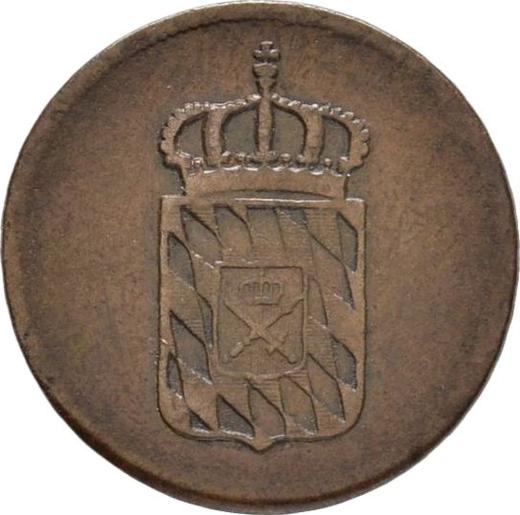 Аверс монеты - 2 пфеннига 1819 года - цена  монеты - Бавария, Максимилиан I