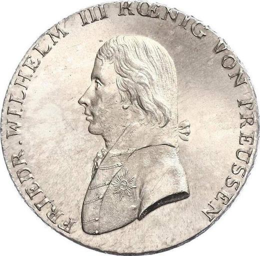 Awers monety - Talar 1803 A - cena srebrnej monety - Prusy, Fryderyk Wilhelm III