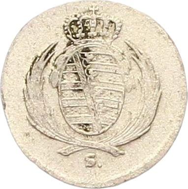 Аверс монеты - 1/48 талера 1812 года S - цена серебряной монеты - Саксония-Альбертина, Фридрих Август I