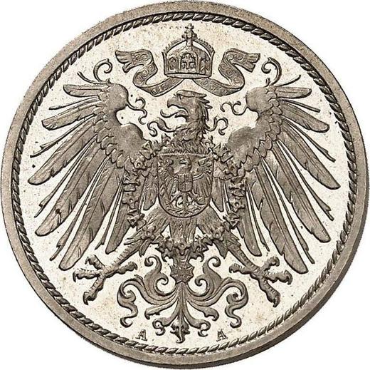 Реверс монеты - 10 пфеннигов 1911 года A "Тип 1890-1916" - цена  монеты - Германия, Германская Империя