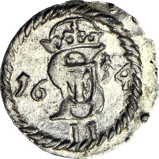 Anverso Denario doble 1614 "Lituania" - valor de la moneda de plata - Polonia, Segismundo III