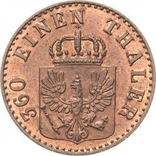 Anverso 1 Pfennig 1852 A - valor de la moneda  - Prusia, Federico Guillermo IV