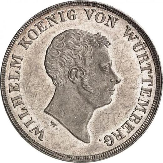 Аверс монеты - Талер 1832 года W - цена серебряной монеты - Вюртемберг, Вильгельм I