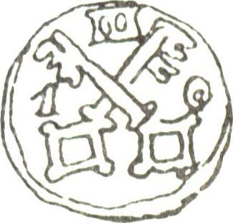 Реверс монеты - Тернарий 1610 года - цена серебряной монеты - Польша, Сигизмунд III Ваза