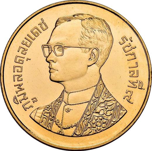 Anverso 2500 Baht BE 2526 (1983) "Año Internacional de los Impedidos" - valor de la moneda de oro - Tailandia, Rama IX