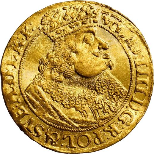 Anverso Ducado 1647 GR "Toruń" - valor de la moneda de oro - Polonia, Vladislao IV