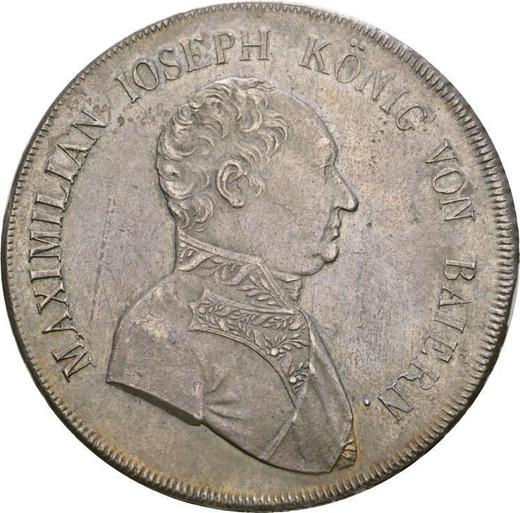 Аверс монеты - Талер 1808 года - цена серебряной монеты - Бавария, Максимилиан I
