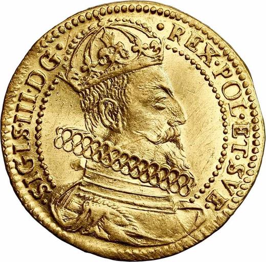 Anverso Ducado 1609 "Tipo 1609-1613" - valor de la moneda de oro - Polonia, Segismundo III