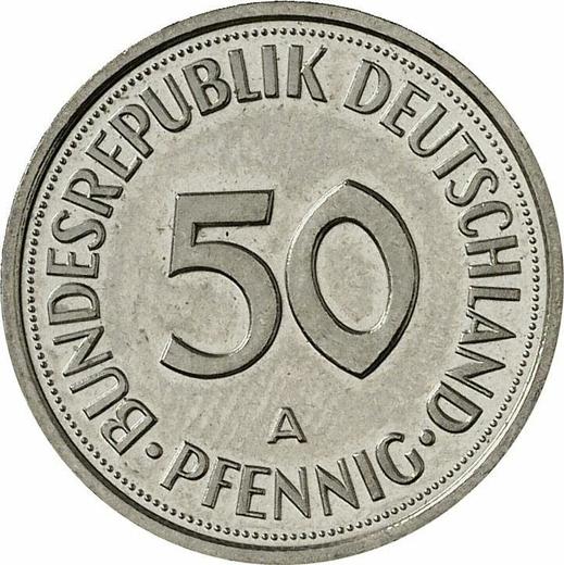 Awers monety - 50 fenigów 1996 A - cena  monety - Niemcy, RFN