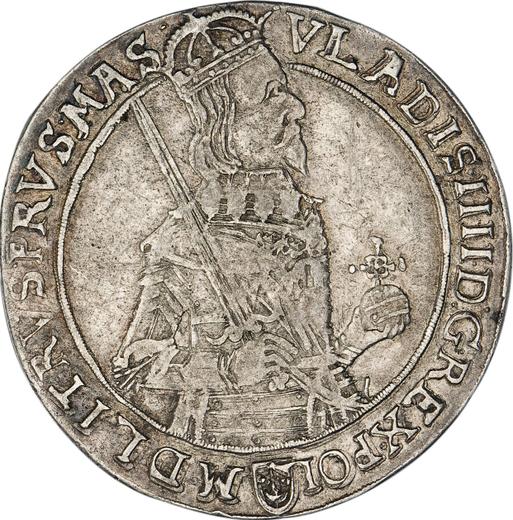 Аверс монеты - Полталера 1633 года II "Тип 1633-1634" - цена серебряной монеты - Польша, Владислав IV
