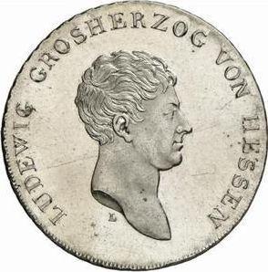 Anverso Tálero 1809 L - valor de la moneda de plata - Hesse-Darmstadt, Luis I