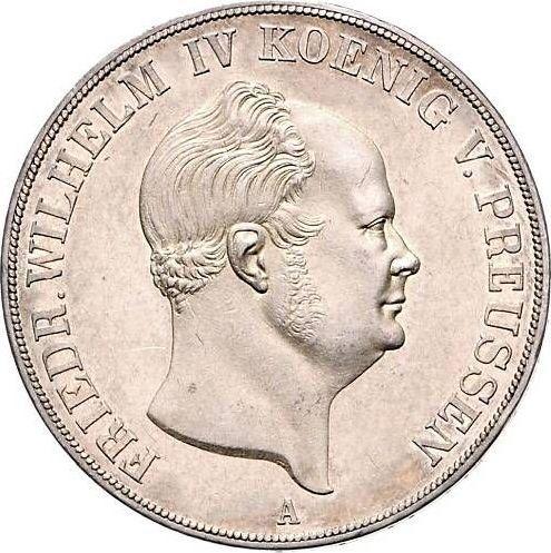 Аверс монеты - 2 талера 1856 года A - цена серебряной монеты - Пруссия, Фридрих Вильгельм IV