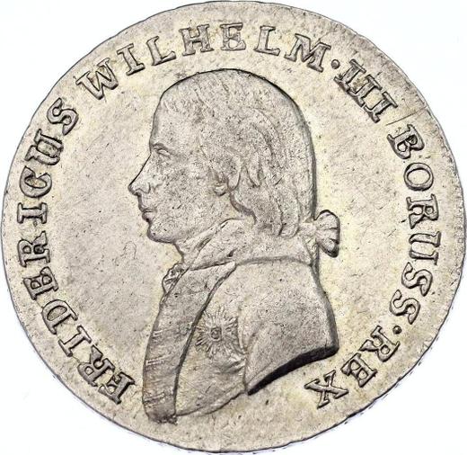 Anverso 4 groschen 1808 G "Silesia" - valor de la moneda de plata - Prusia, Federico Guillermo III