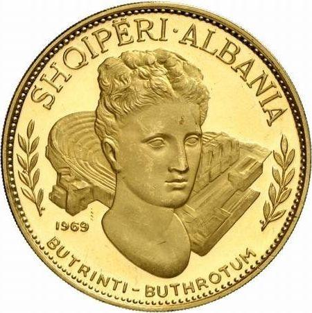 Avers 200 Lekë 1969 "Butrint" - Goldmünze Wert - Albanien, Volksrepublik