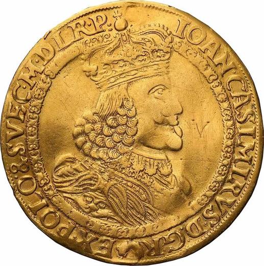Аверс монеты - 5 дукатов 1652 года AT - цена золотой монеты - Польша, Ян II Казимир