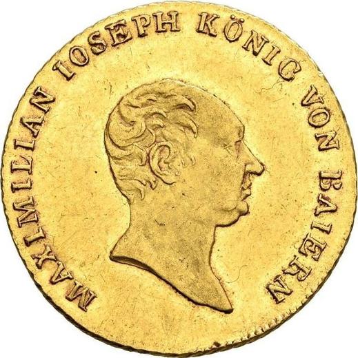 Awers monety - Dukat 1816 - cena złotej monety - Bawaria, Maksymilian I