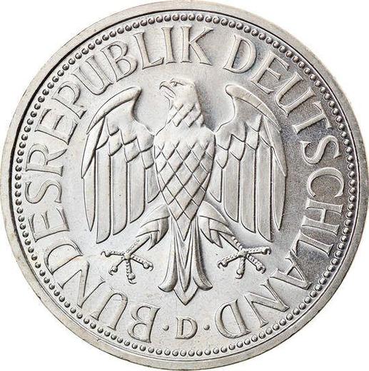 Реверс монеты - 1 марка 1997 года D - цена  монеты - Германия, ФРГ