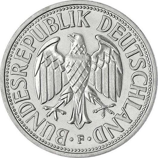 Реверс монеты - 2 марки 1951 года F - цена  монеты - Германия, ФРГ