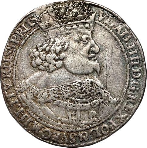 Аверс монеты - Полталера 1639 года GR "Гданьск" - цена серебряной монеты - Польша, Владислав IV